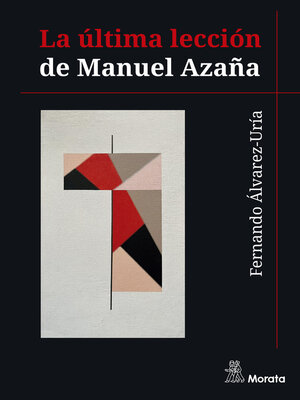 cover image of La última lección de Manuel Azaña